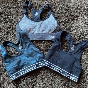 New Balance 3-pack Sports Bras NWOT
